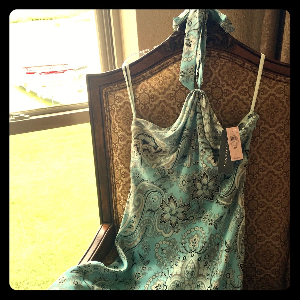 Silk lined summer dress